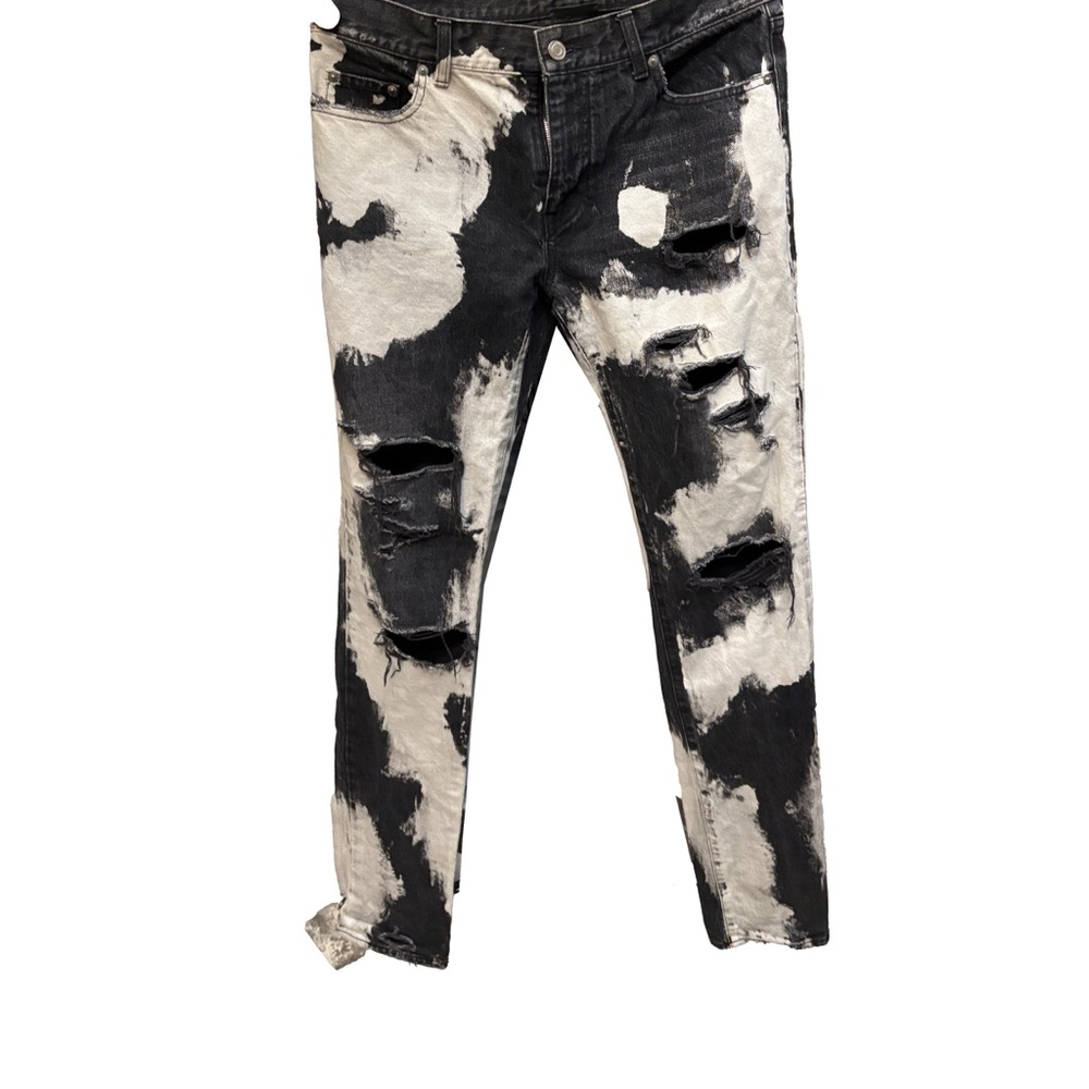 Yves Saint Laurent Black & White tie dye. Send me offers.